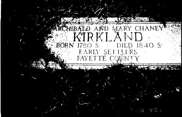 Kirkland headstone (new)