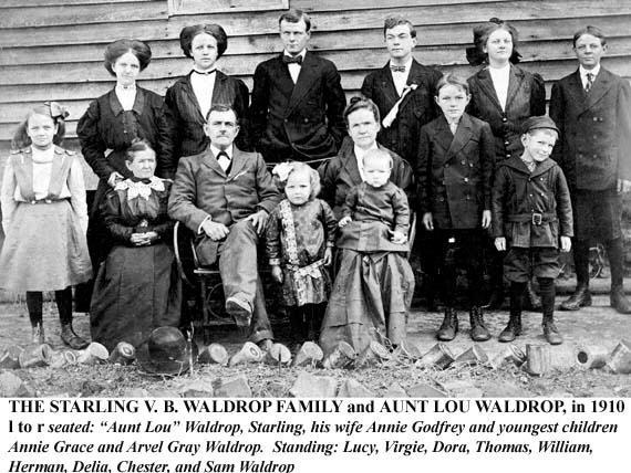 Starling V.B. Waldrop family