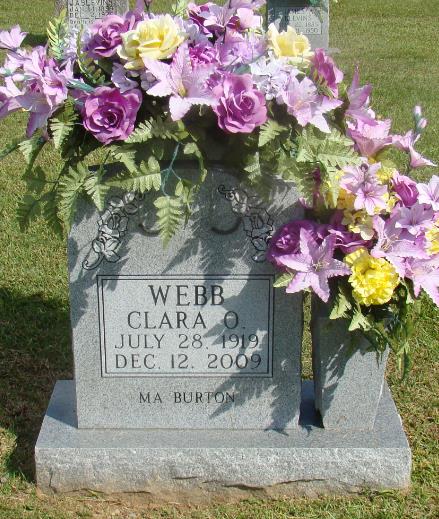 Clara <i>Caldwell</i> Webb