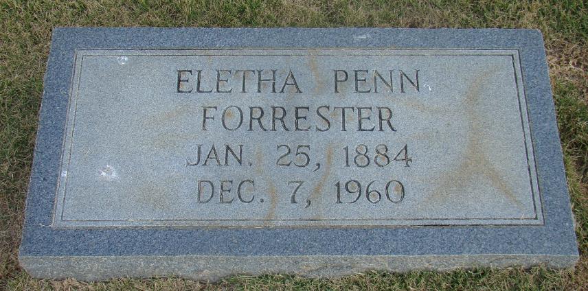 Eletha E. <i>Penn</i> Forrester