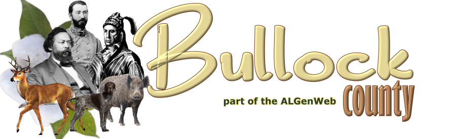 Bullock County part of the ALGenWeb