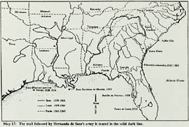 Trail plotted by David G. Anderson