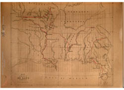Schoolcraft's route of De Soto