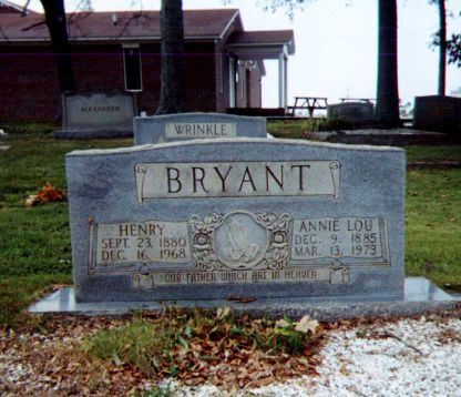 William Rufus Henry and Annie Lou Bryant