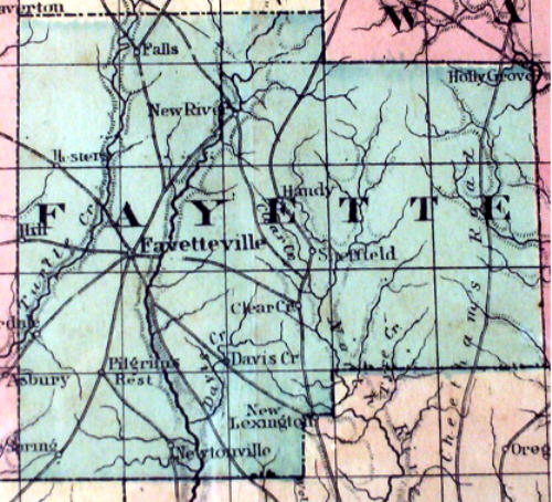 Fayette Co., AL: 1870