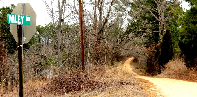 Wiley Road in Fayette Co., AL