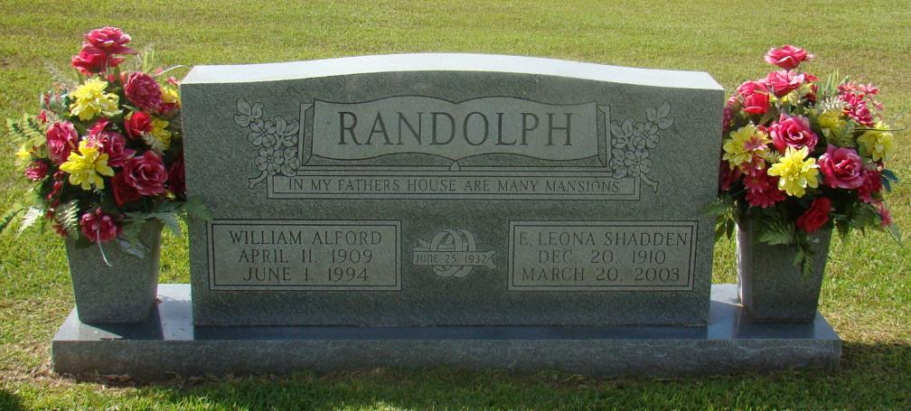 Emma Leona <i>Shadden</i> Randolph