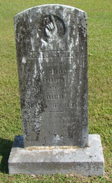 Malissa Henrietta Etta <i>Sherrill</i> Cooper