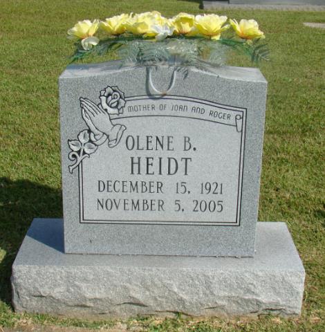Olene <i>Blevins</i> Heidt