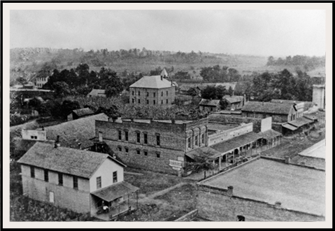 Early Birdseye View of Columbiana